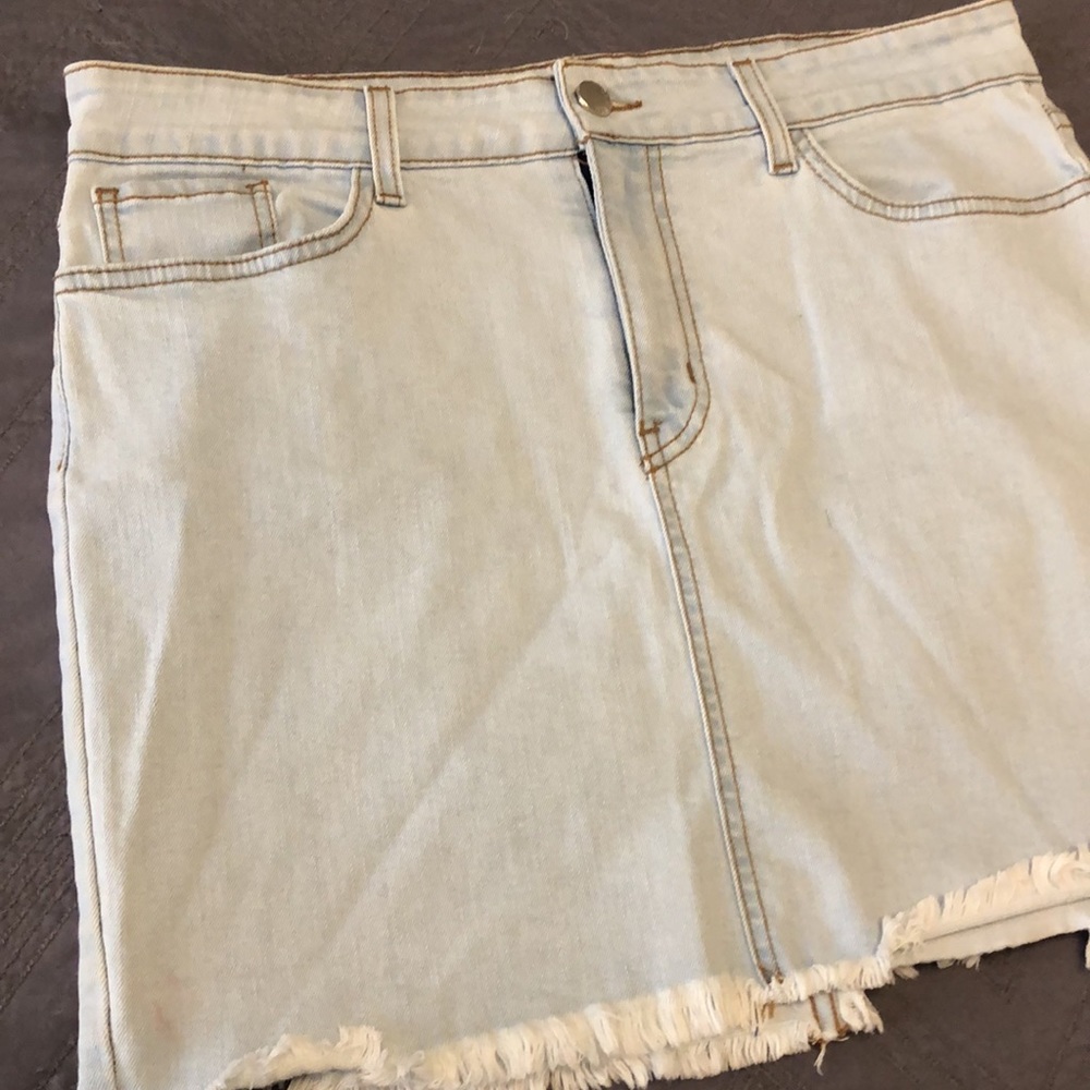 O2 Denim Skirt - Picture 2 of 5